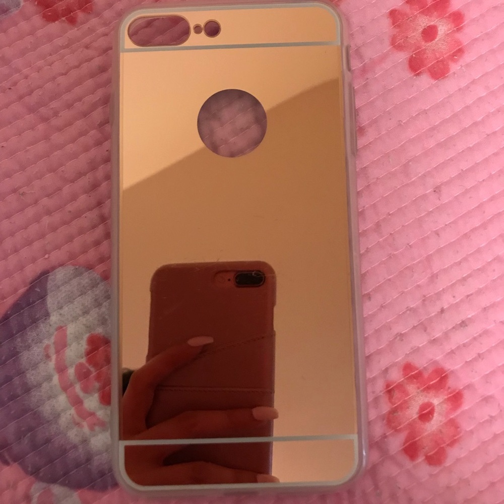 iPhone 7/8 Plus Rose Gold Mirror Case